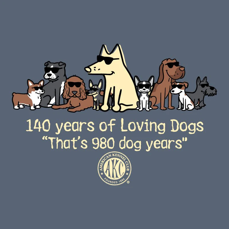 140 Years of Loving Dogs - Classic Long-Sleeve T-Shirt - Image 2