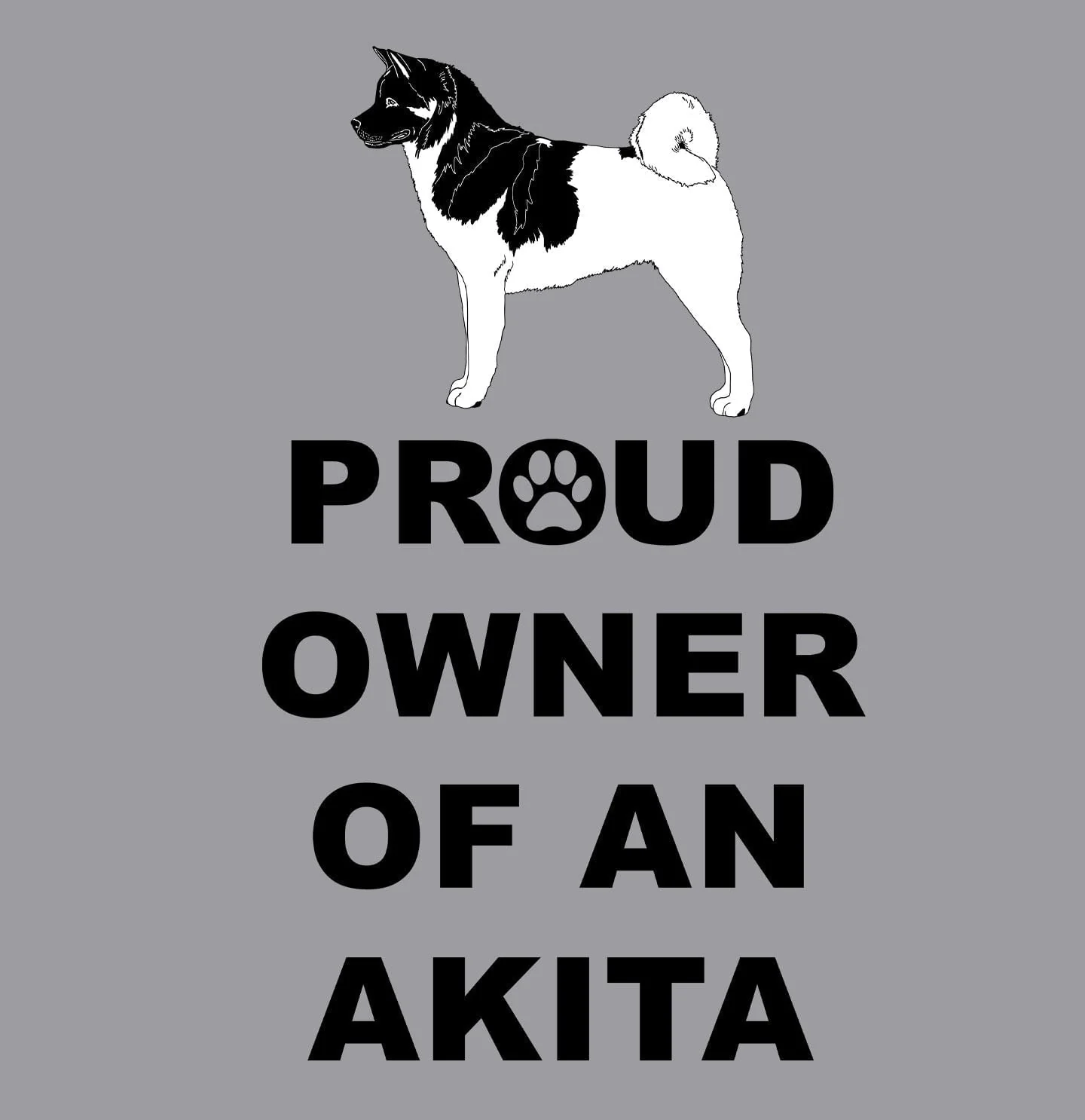 Akita Proud Owner - Women's V-Neck T-Shirt - Image 2