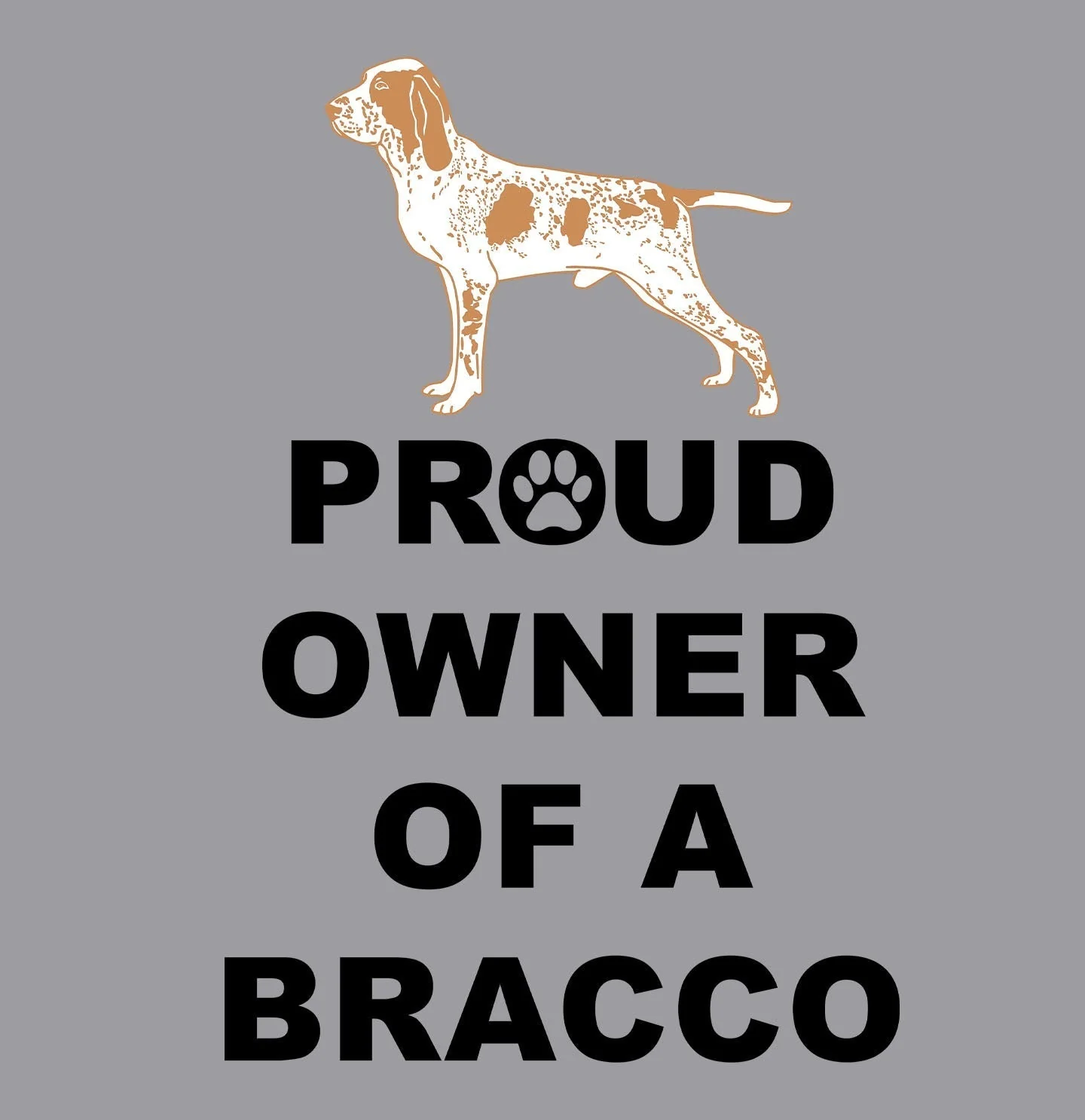 Bracco Italiano Proud Owner - Adult Unisex Crewneck Sweatshirt - Image 2