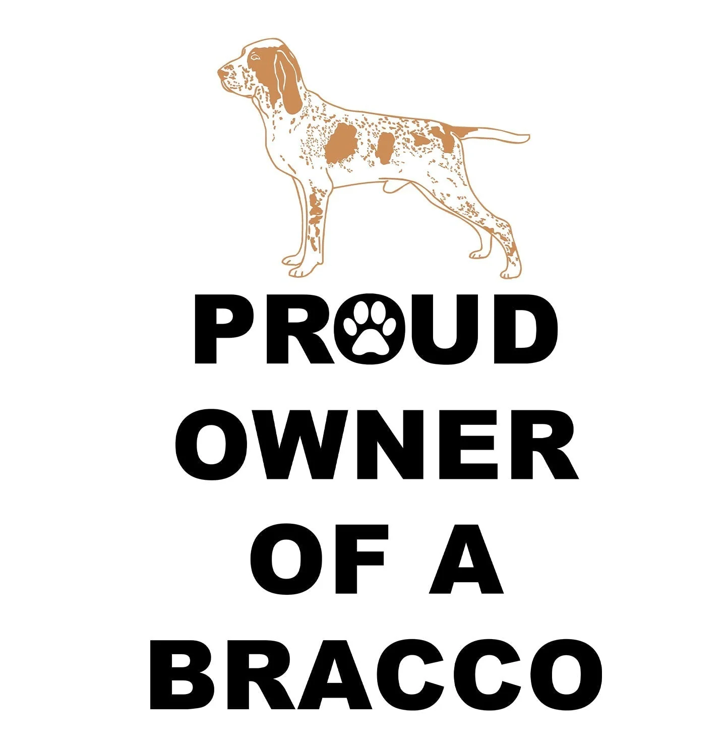 Bracco Italiano Proud Owner - Adult Unisex Hoodie Sweatshirt - Image 2