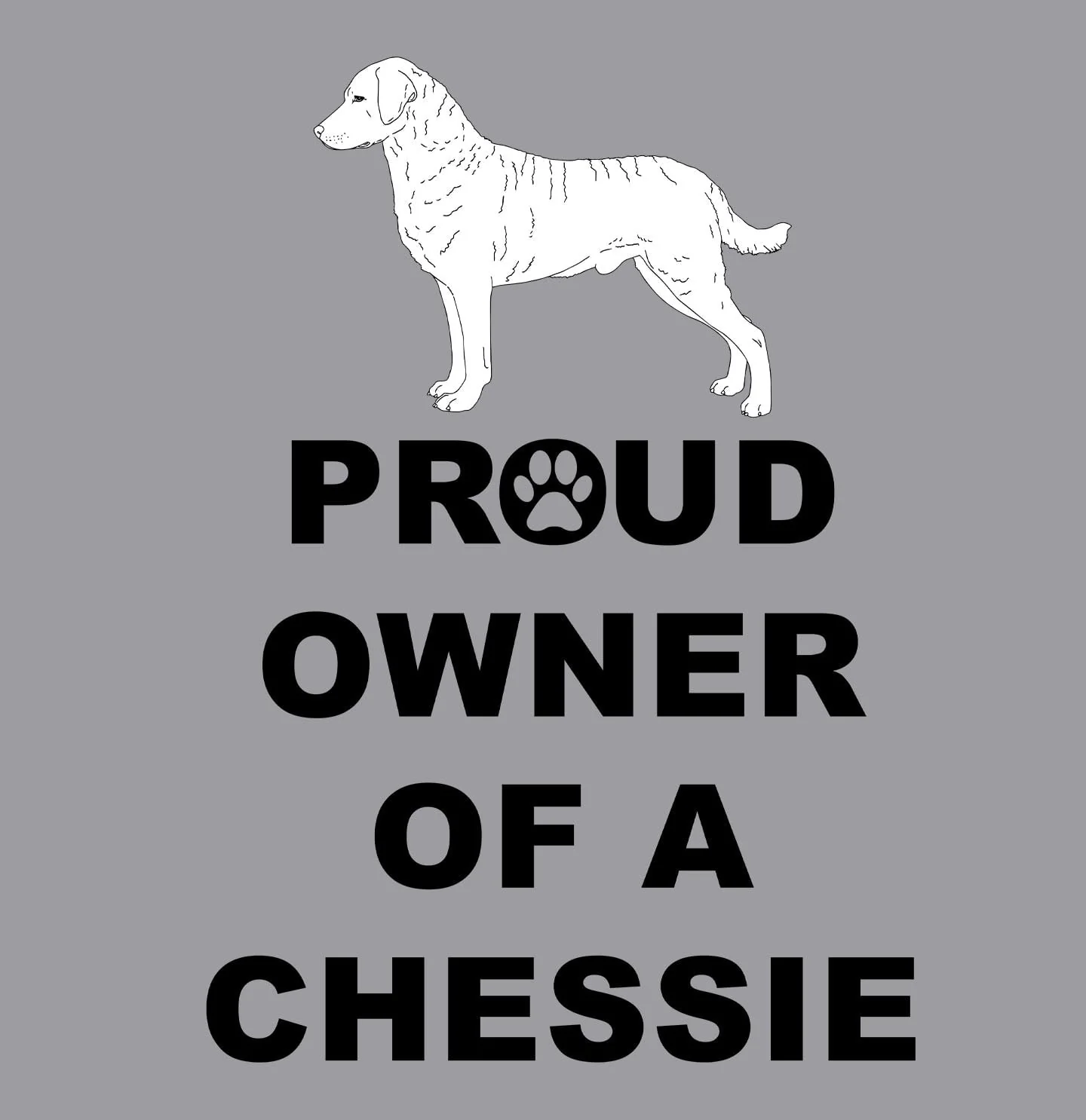 Chesapeake Bay Retriever Proud Owner - Adult Unisex Hoodie Sweatshirt - Image 2