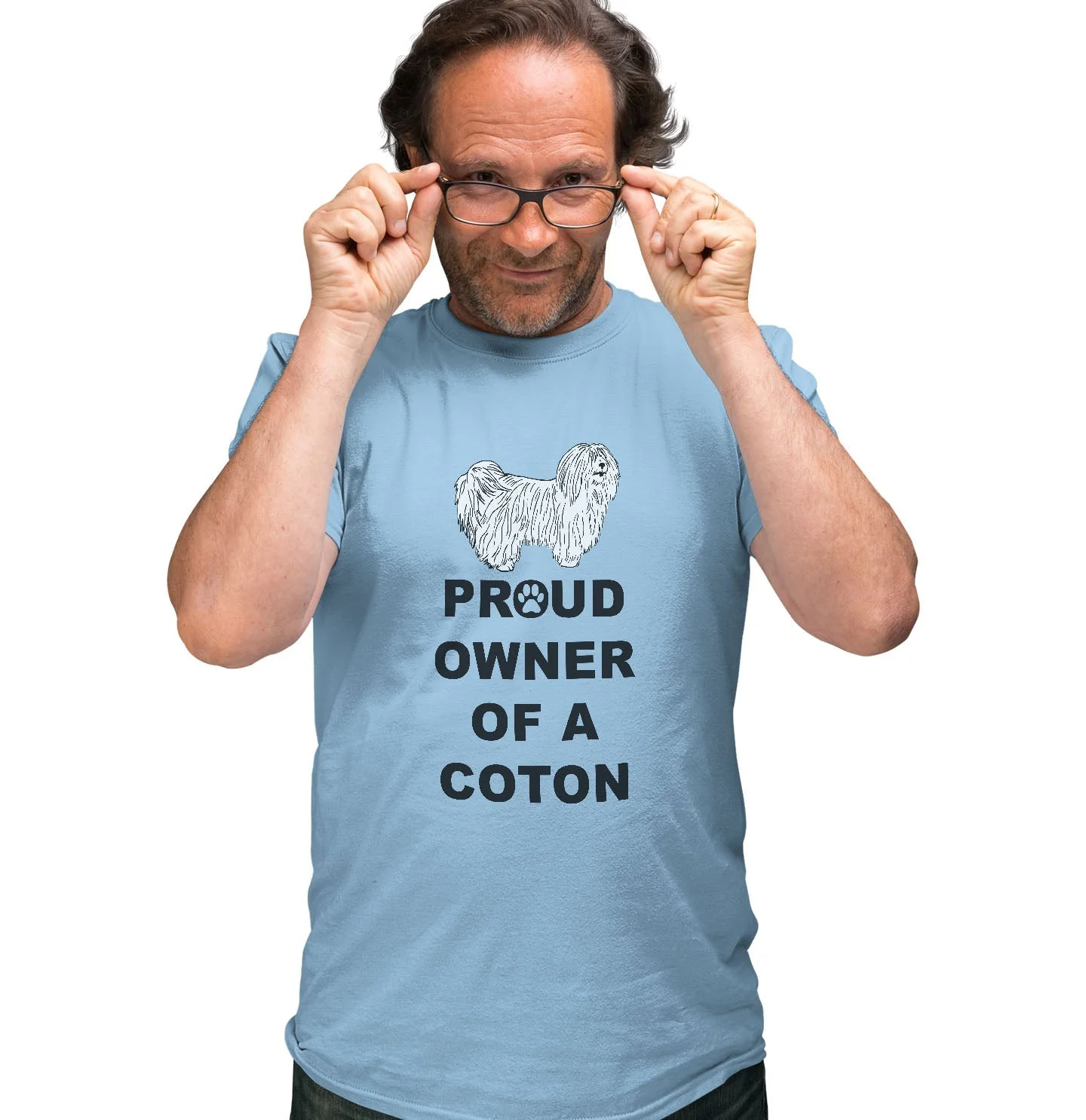 Coton de Tulear Proud Owner - Adult Unisex T-Shirt - Image 3