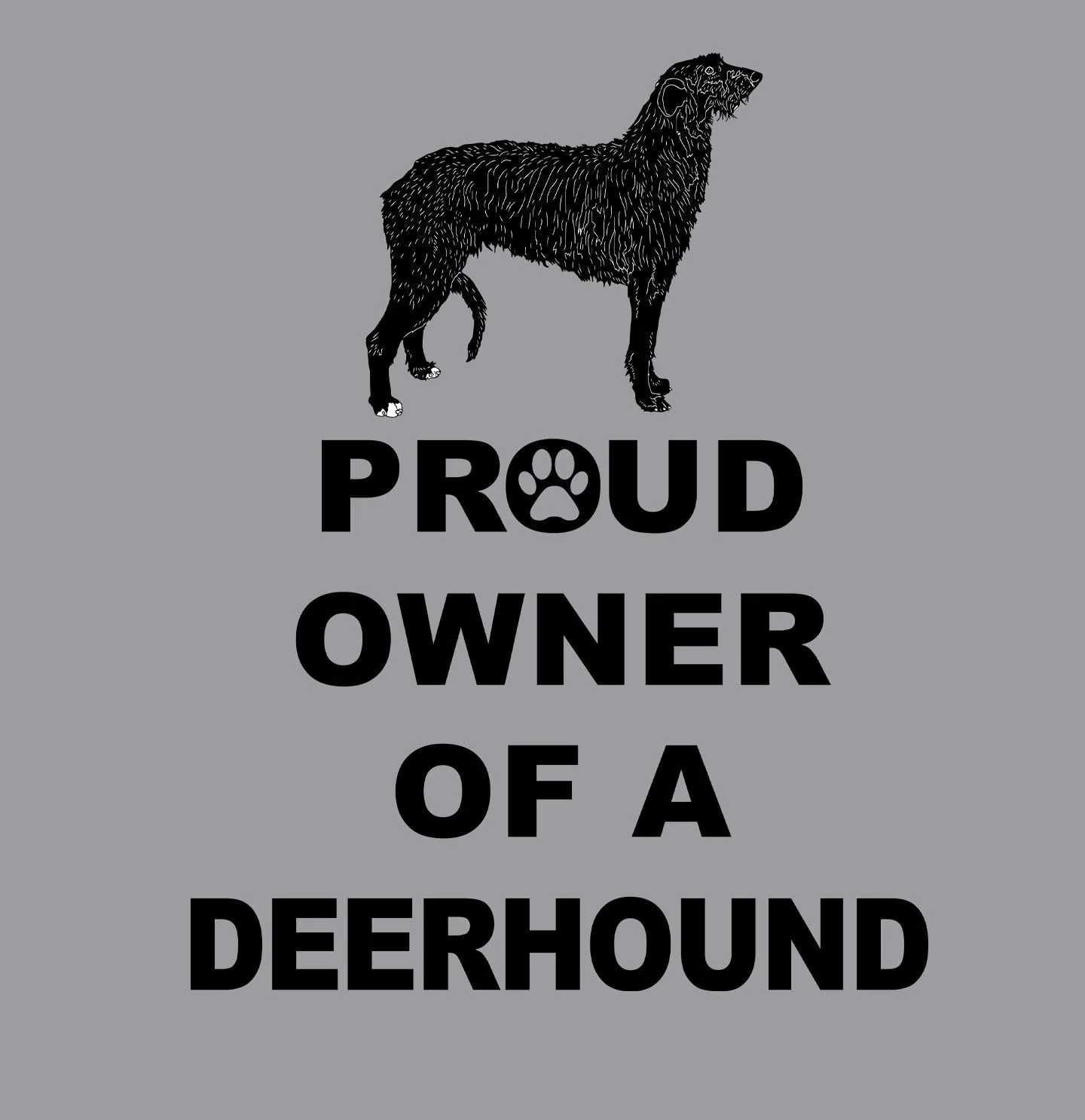 Scottish Deerhound Proud Owner - Women's V-Neck T-Shirt - Image 2