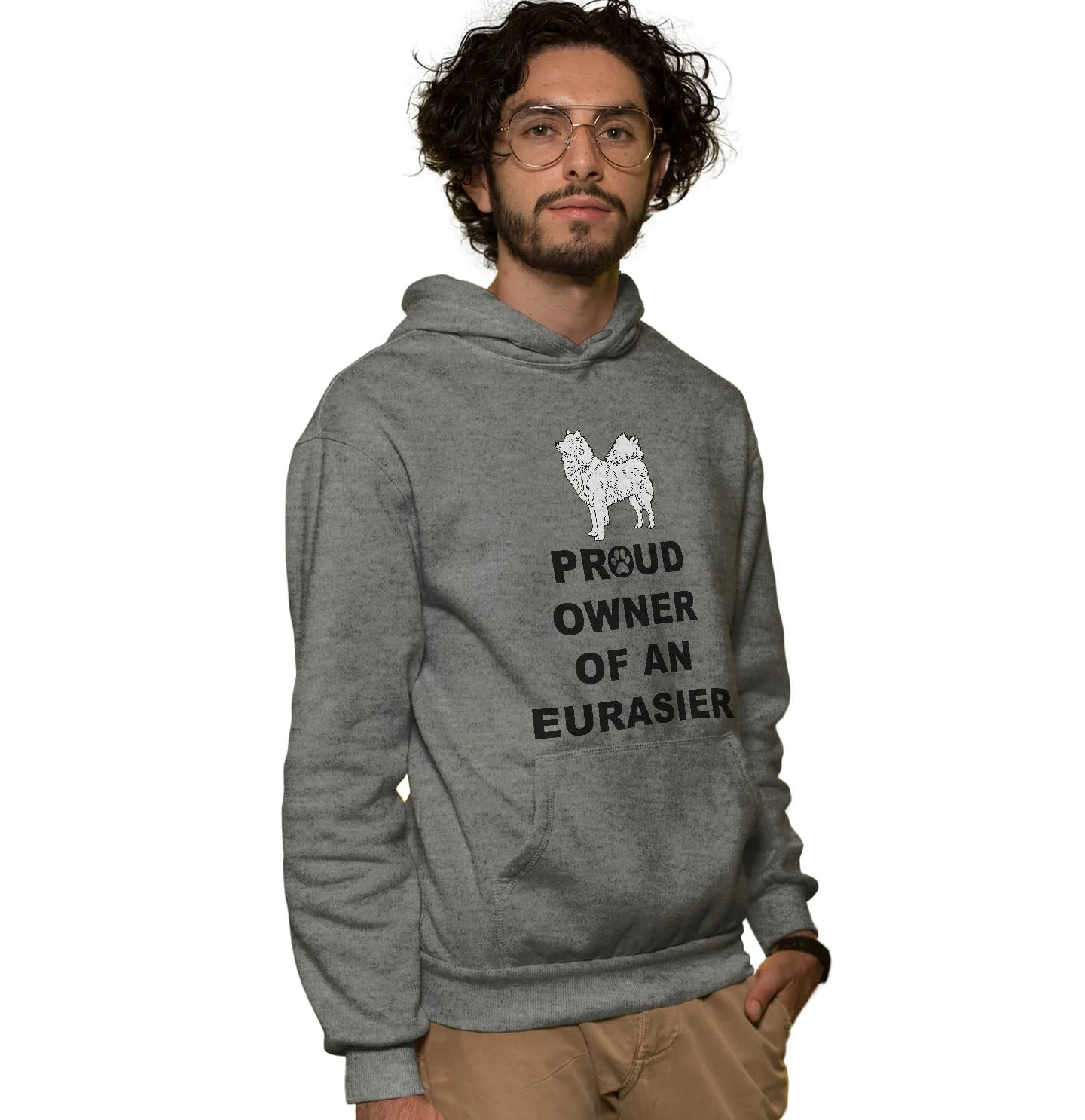 Eurasier Proud Owner - Adult Unisex Hoodie Sweatshirt