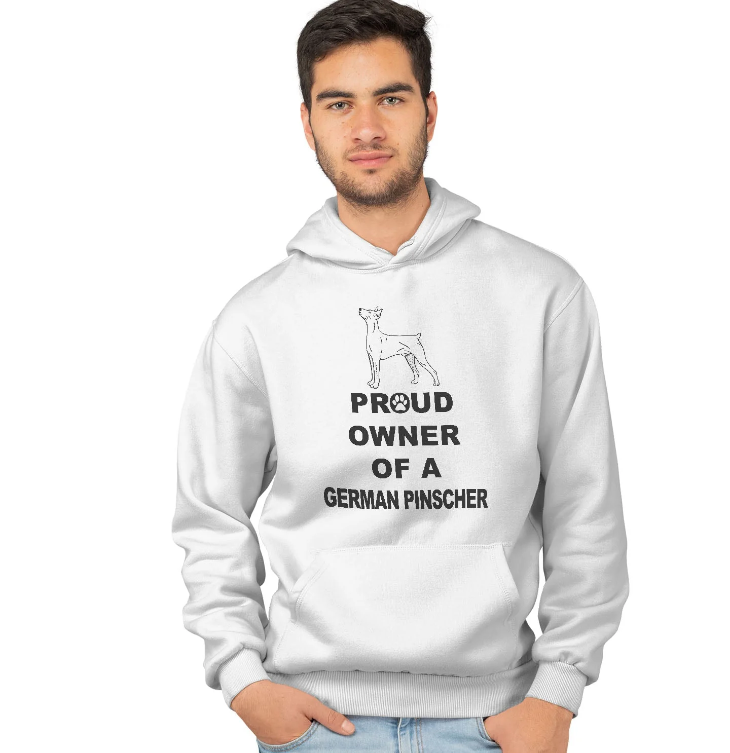 German Pinscher Proud Owner - Adult Unisex Hoodie Sweatshirt