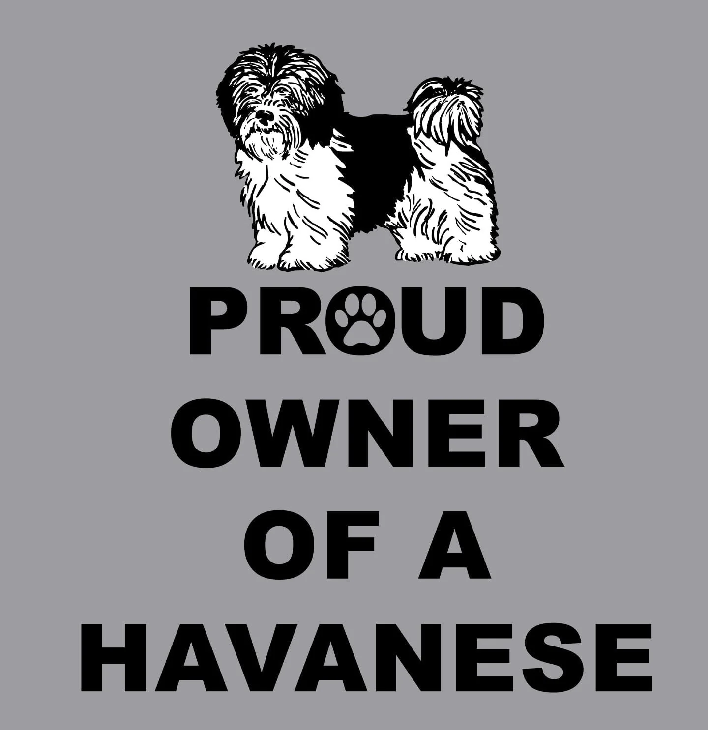 Havanese Proud Owner - Adult Unisex Hoodie Sweatshirt - Image 2