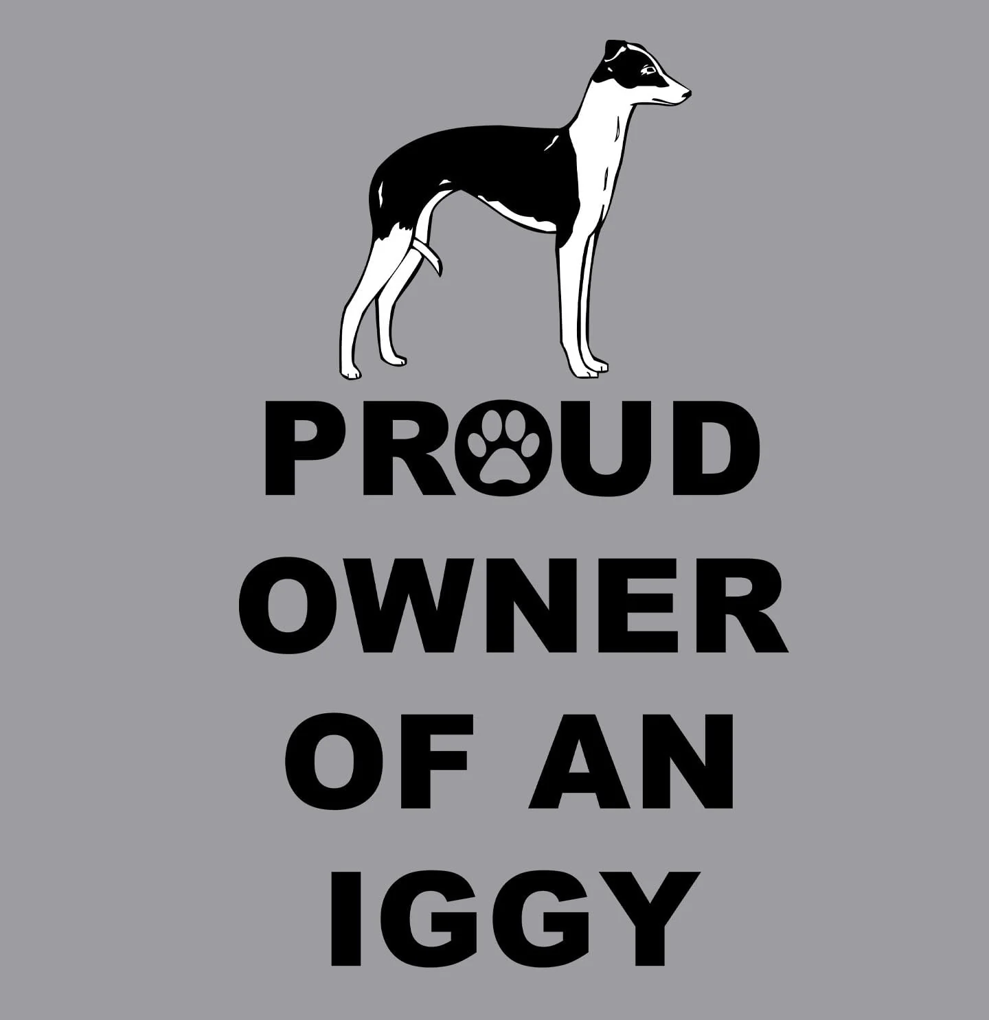 Italian Greyhound Proud Owner - Adult Unisex Crewneck Sweatshirt - Image 2