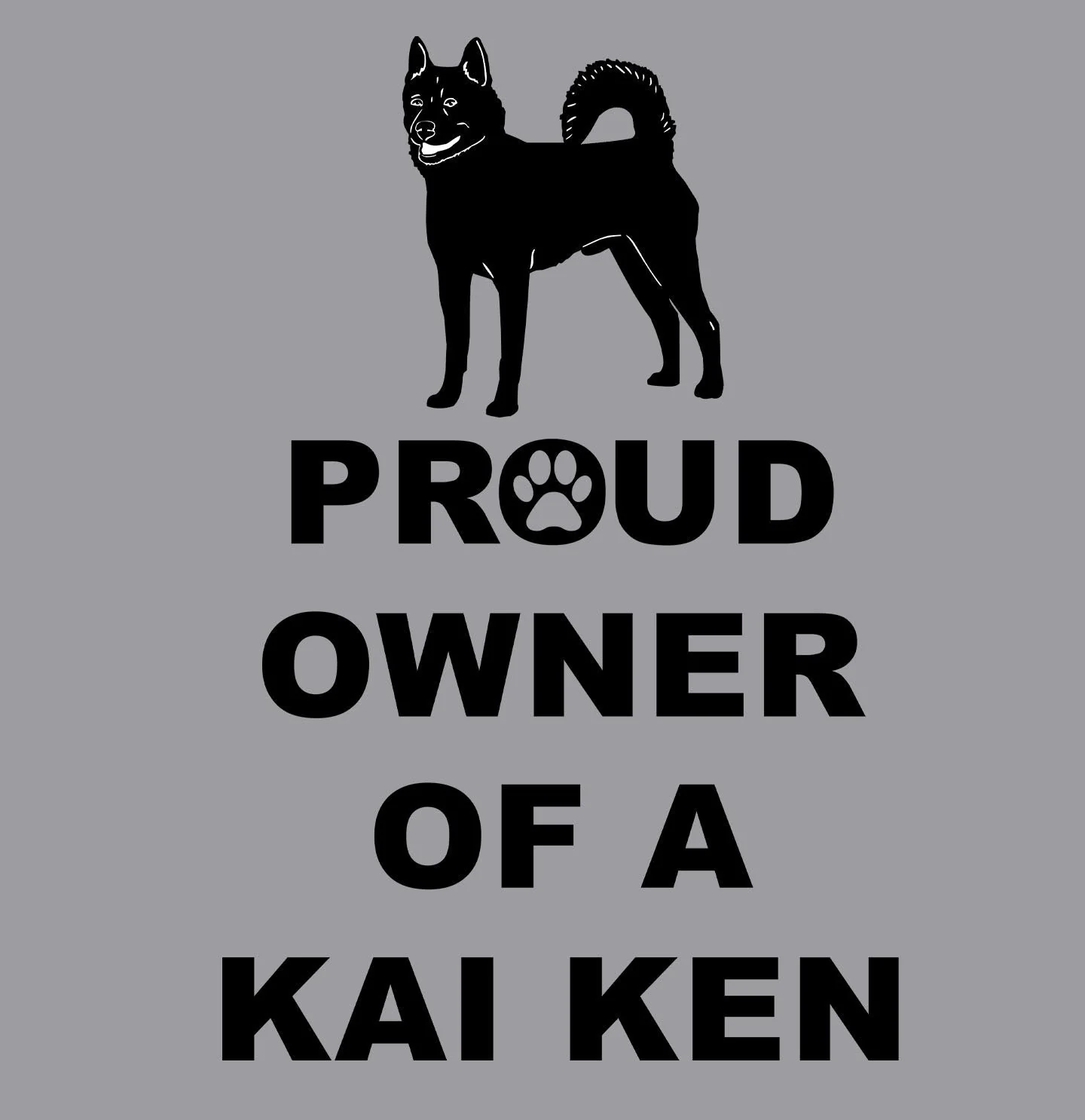 Kai Ken Proud Owner - Adult Unisex Crewneck Sweatshirt - Image 2