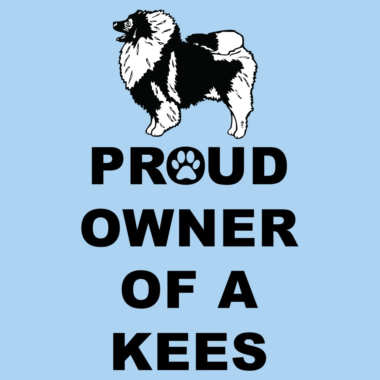 Keeshond Proud Owner - Adult Unisex T-Shirt - Image 2