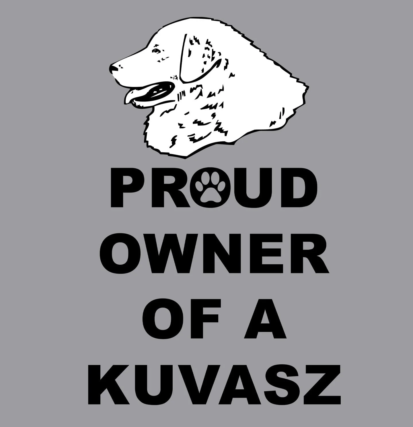 Kuvasz Proud Owner - Adult Unisex Crewneck Sweatshirt - Image 2