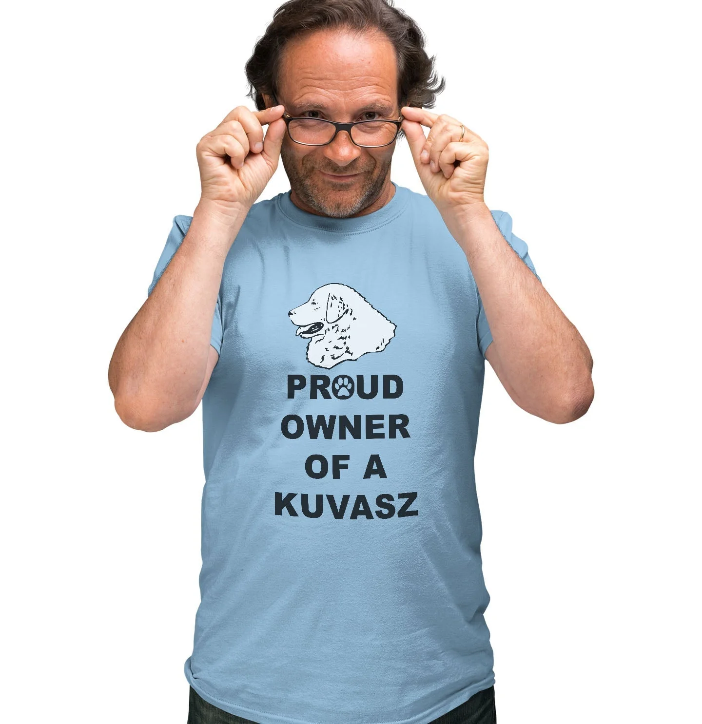Kuvasz Proud Owner - Adult Unisex T-Shirt - Image 4