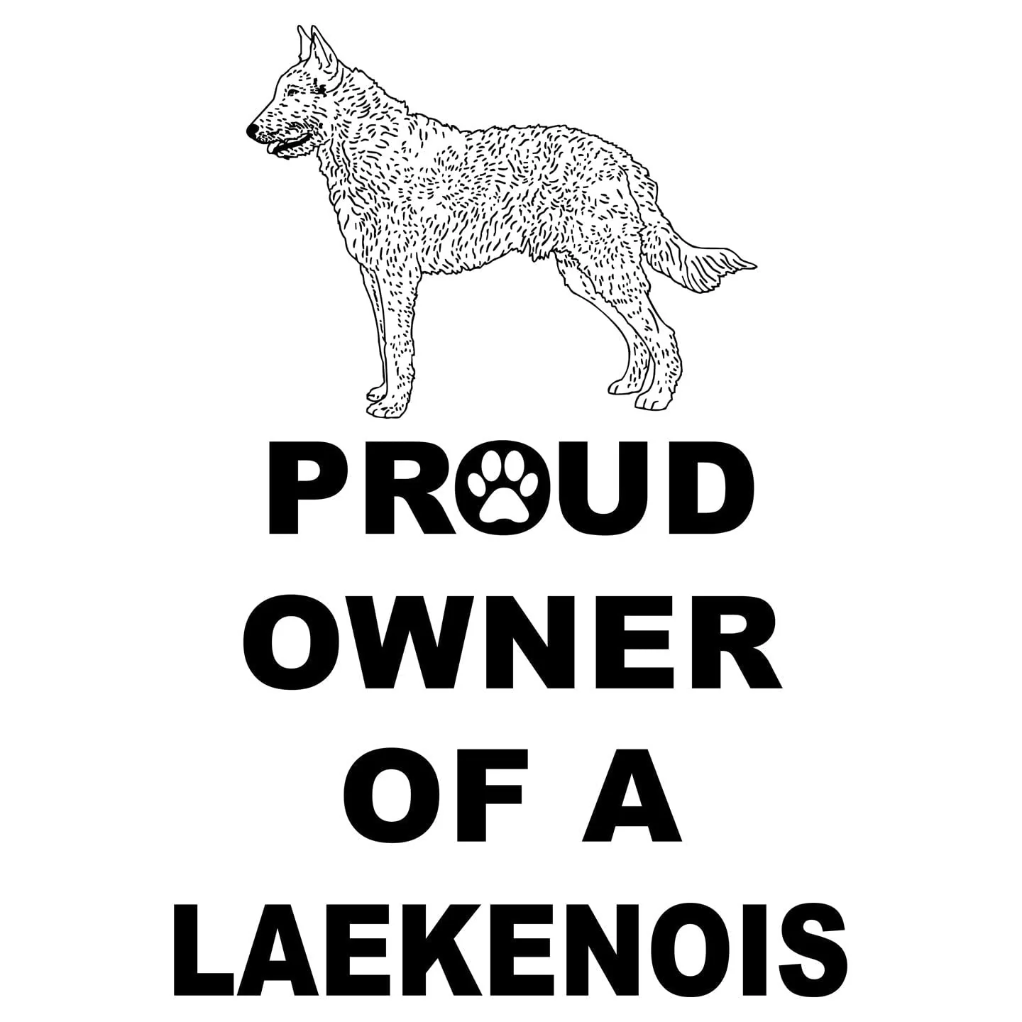 Belgian Laekenois Proud Owner - Women's V-Neck T-Shirt - Image 2