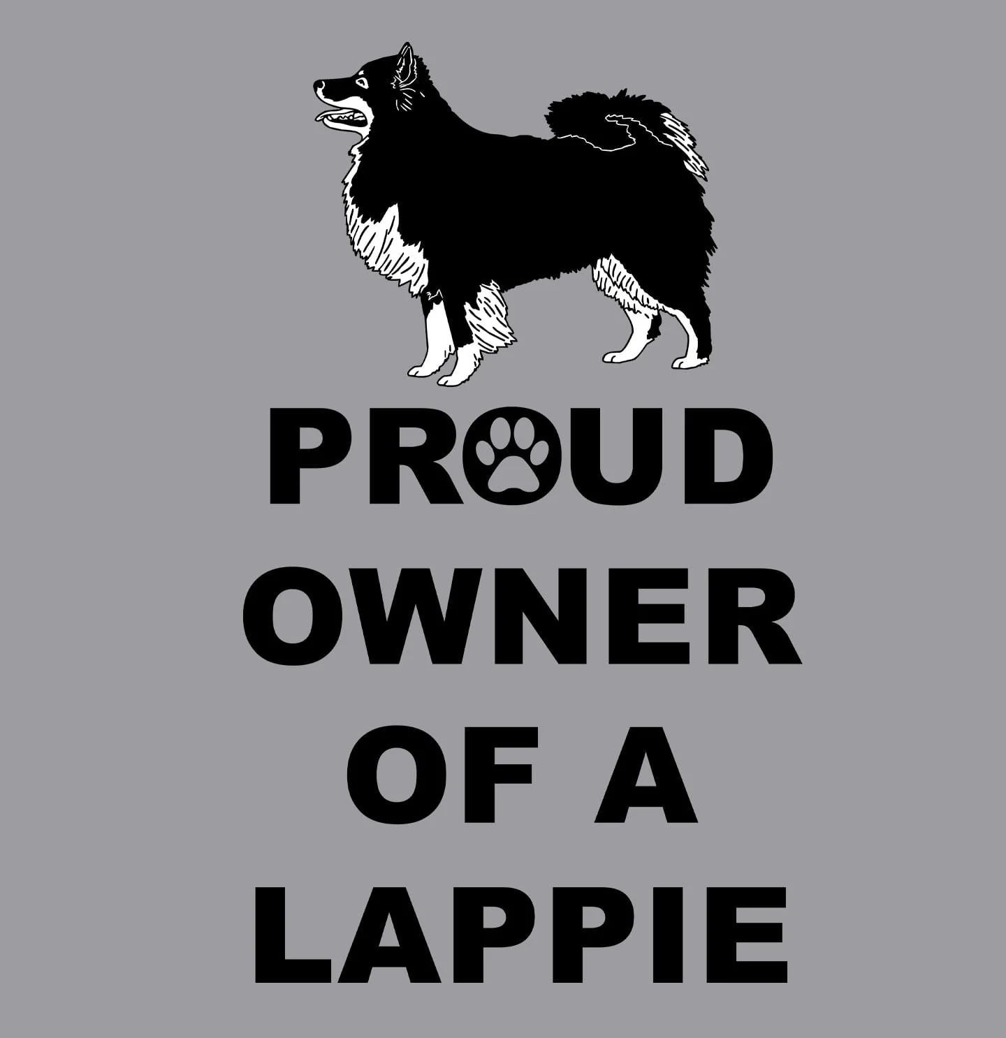Finnish Lapphund Proud Owner - Adult Unisex Crewneck Sweatshirt - Image 2