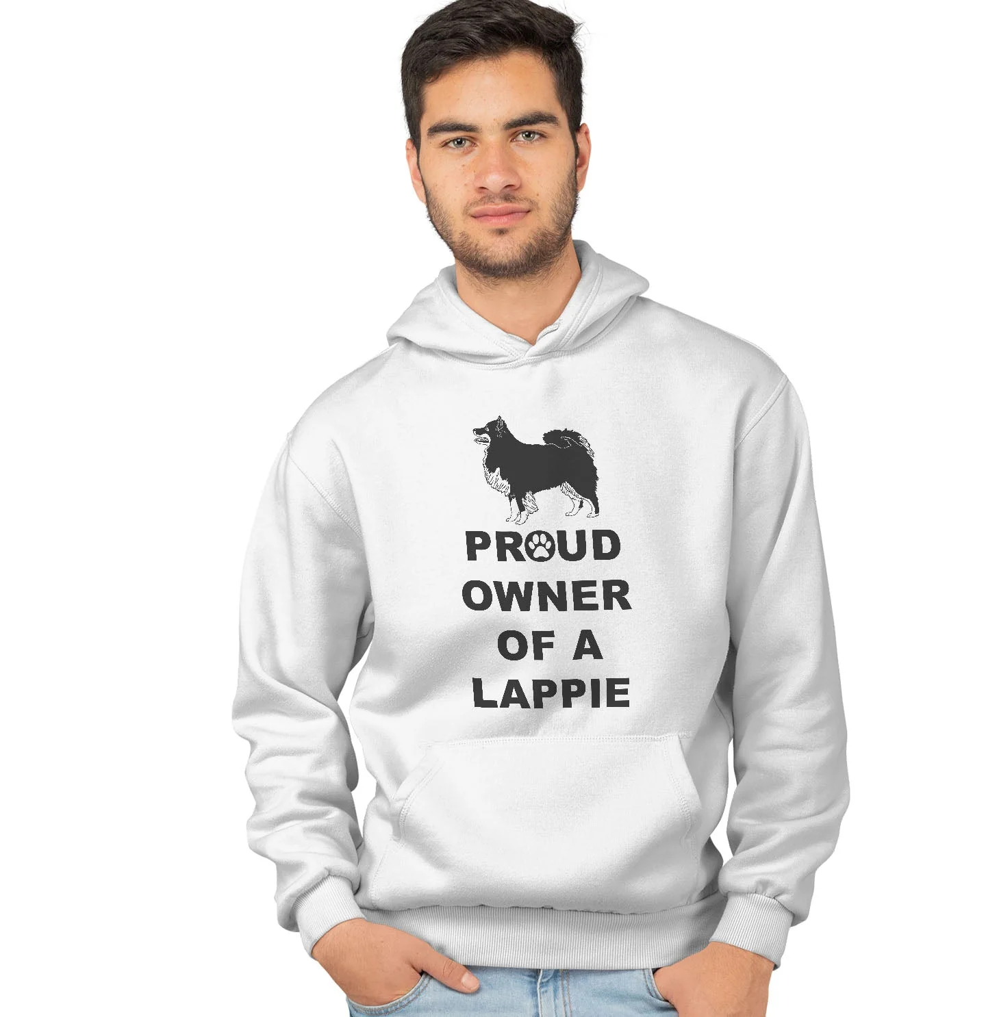 Finnish Lapphund Proud Owner - Adult Unisex Hoodie Sweatshirt