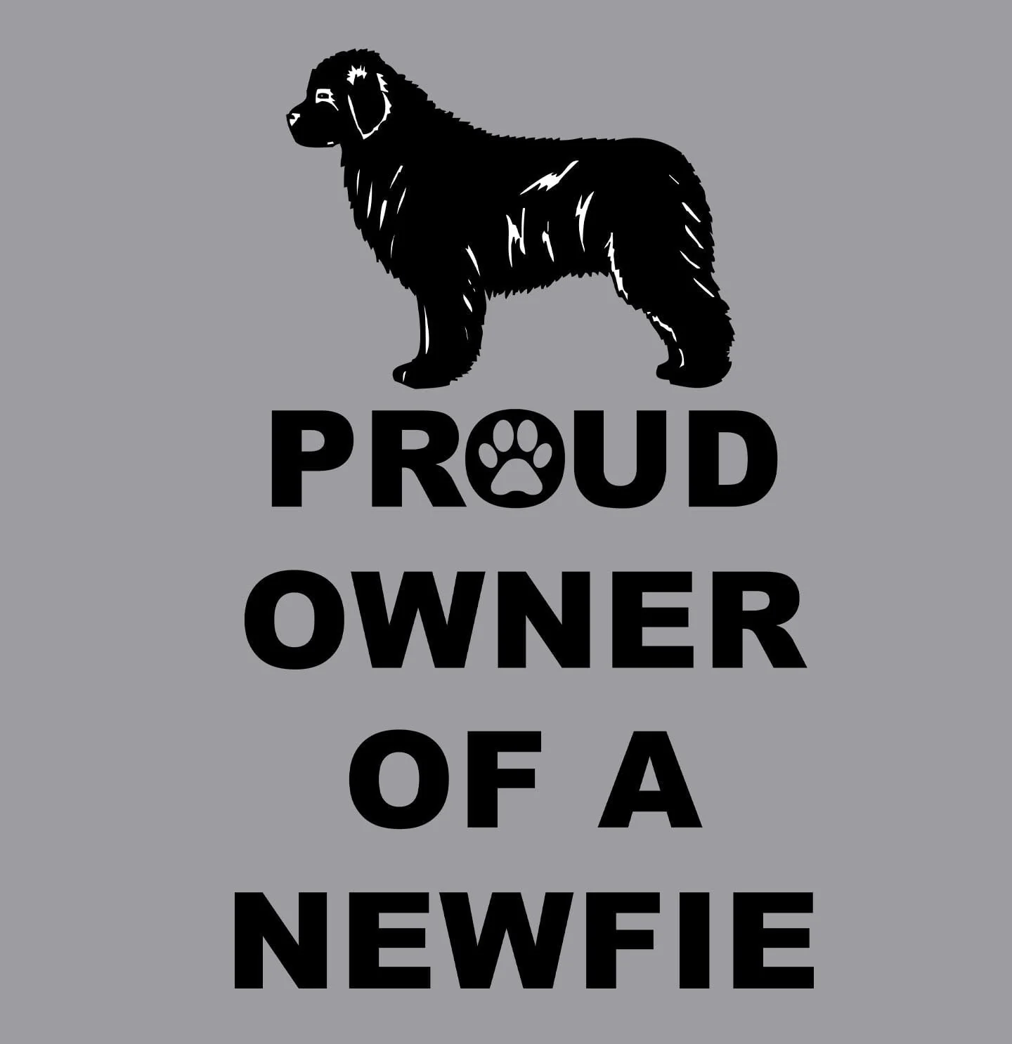 Newfoundland Proud Owner - Adult Unisex Crewneck Sweatshirt - Image 2