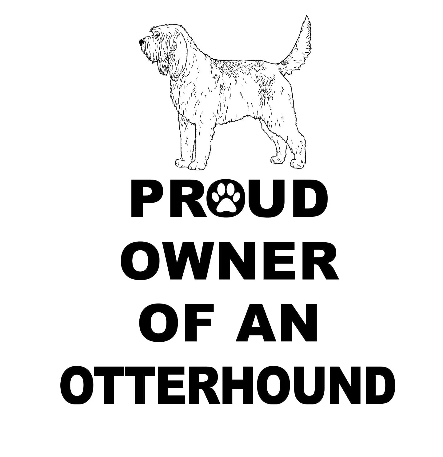Otterhound Proud Owner - Women's V-Neck T-Shirt - Image 2