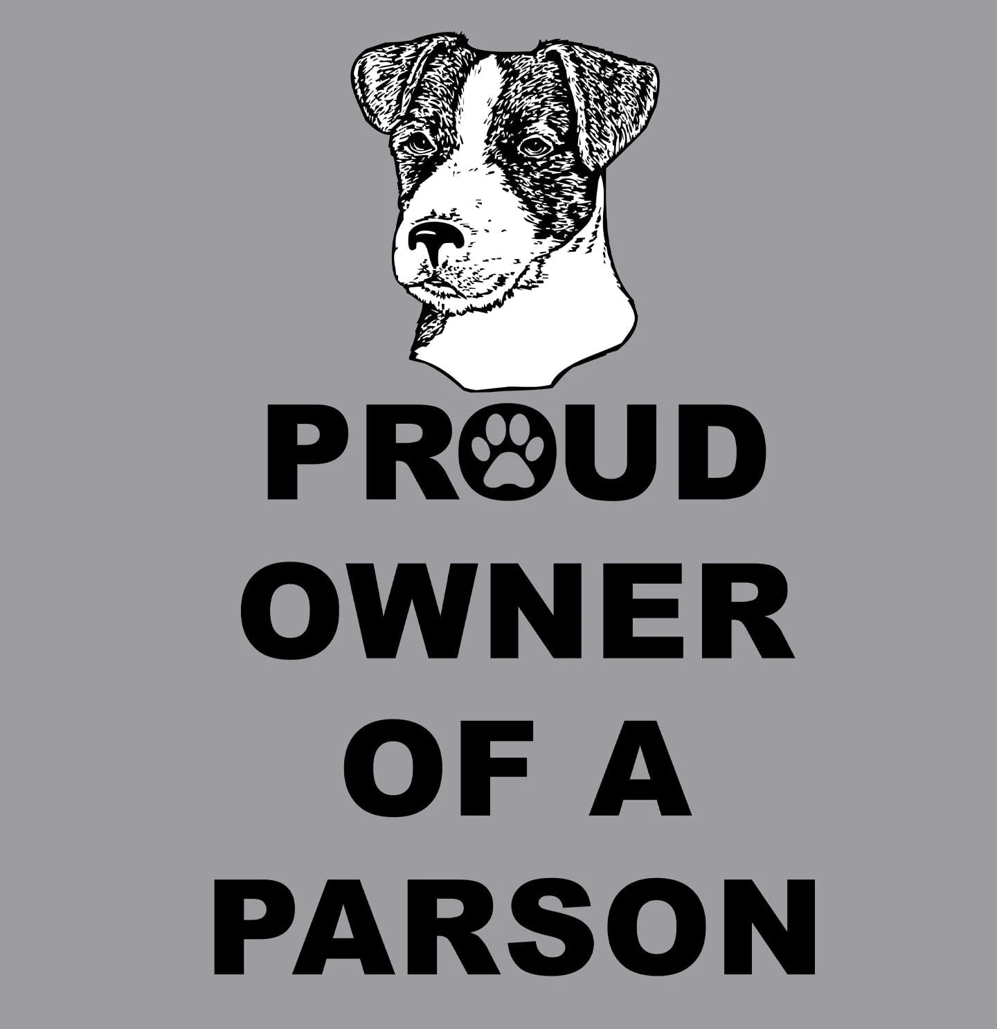 Parson Russell Terrier Proud Owner - Adult Unisex Crewneck Sweatshirt - Image 2