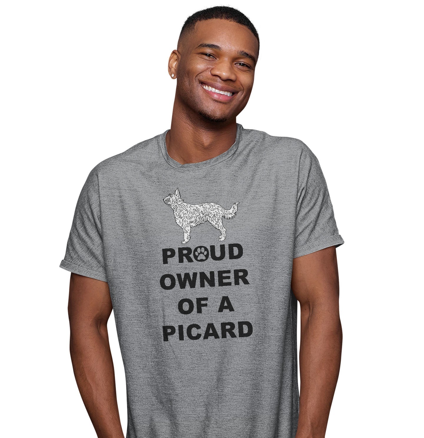 Berger Picard Proud Owner - Adult Unisex T-Shirt - Image 3
