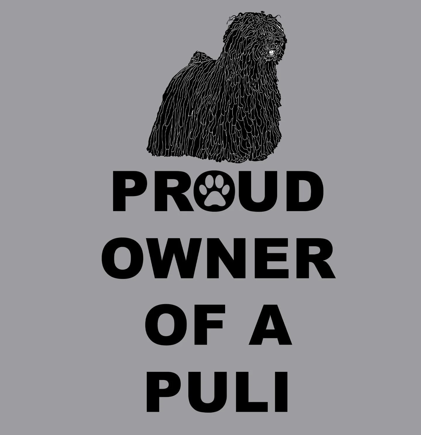 Puli Proud Owner - Adult Unisex T-Shirt - Image 2