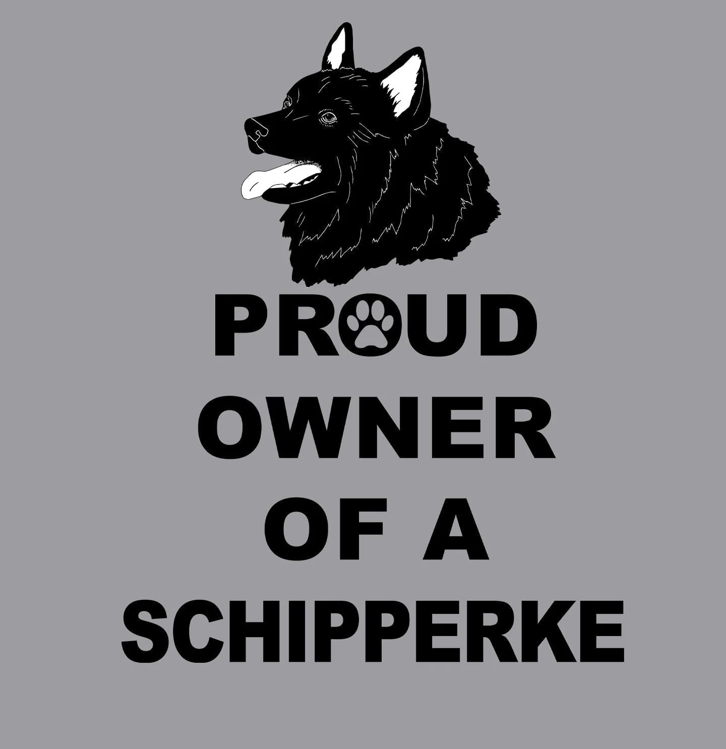 Schipperke Proud Owner - Adult Unisex T-Shirt - Image 2