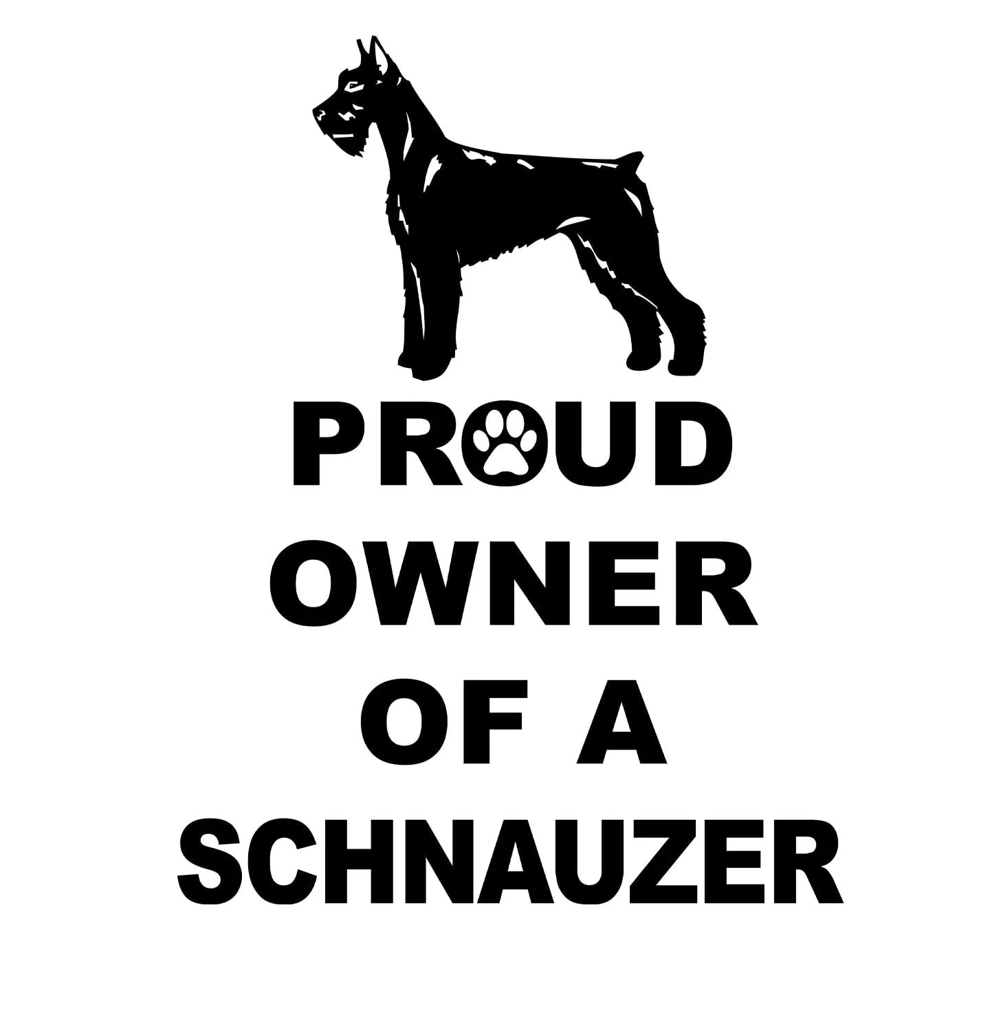Giant Schnauzer Proud Owner - Adult Unisex Hoodie Sweatshirt - Image 2
