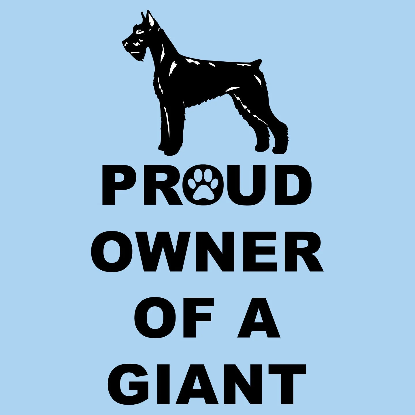 Giant Schnauzer Proud Owner - Adult Unisex T-Shirt - Image 2