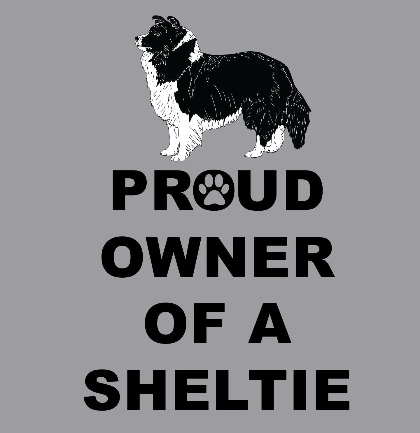 Shetland Sheepdog Proud Owner - Women's V-Neck T-Shirt - Image 2
