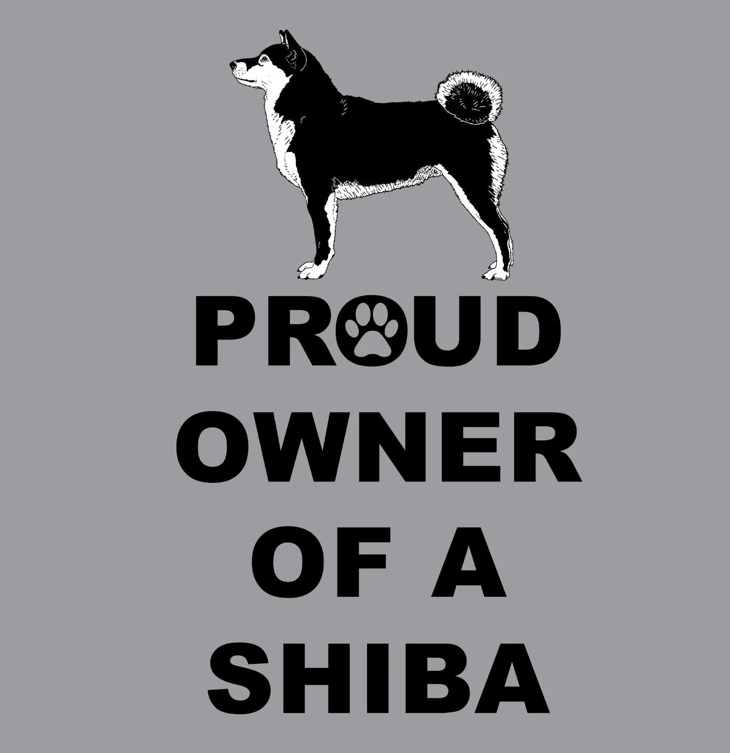 Shiba Inu Proud Owner - Adult Unisex Hoodie Sweatshirt - Image 2