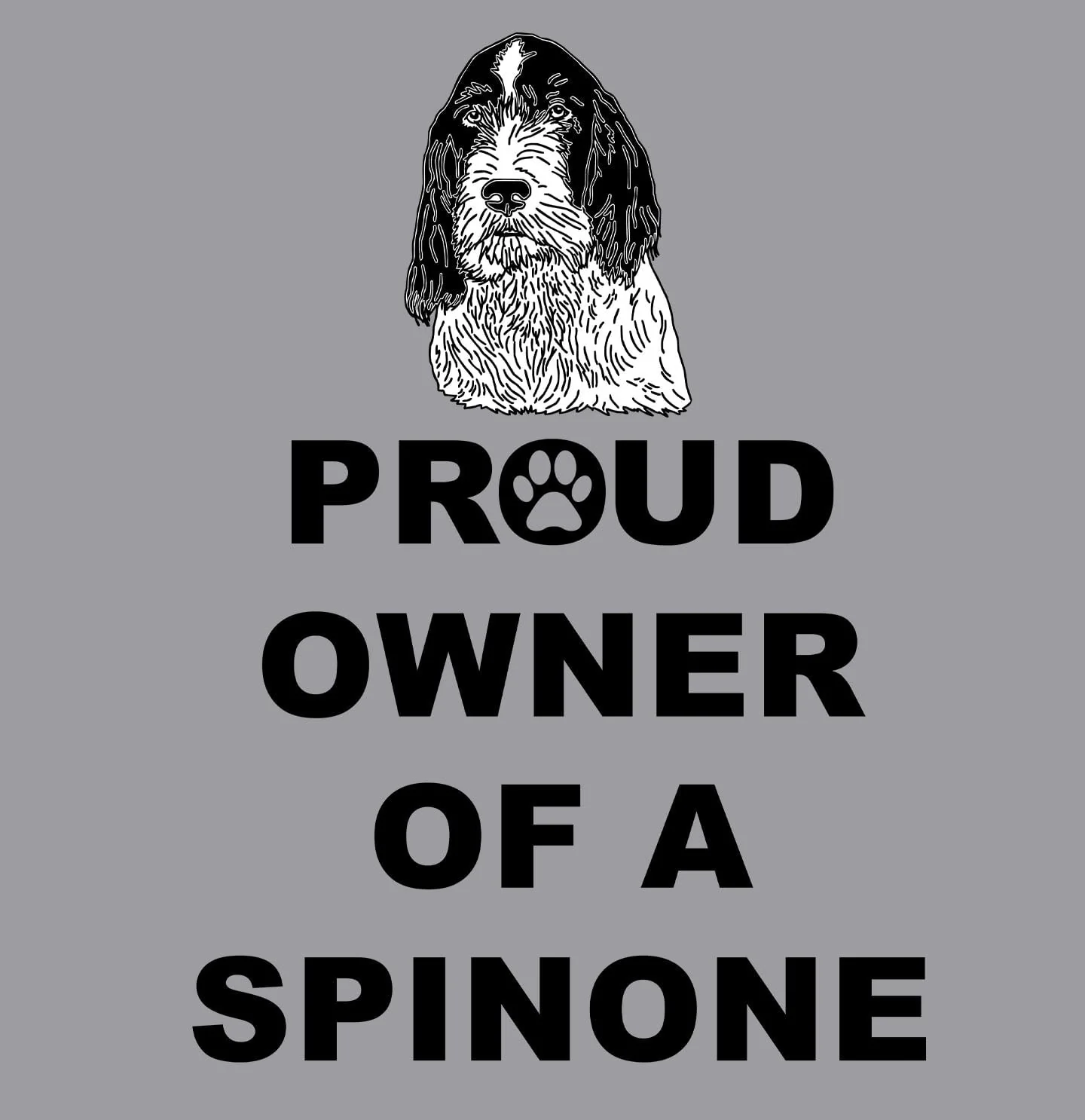 Spinone Italiano Proud Owner - Adult Unisex Crewneck Sweatshirt - Image 2