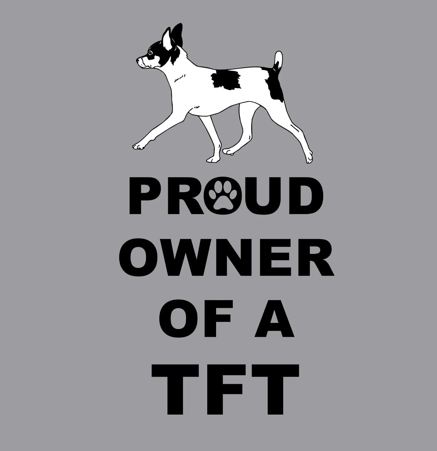 Toy Fox Terrier Proud Owner - Adult Unisex Hoodie Sweatshirt - Image 2