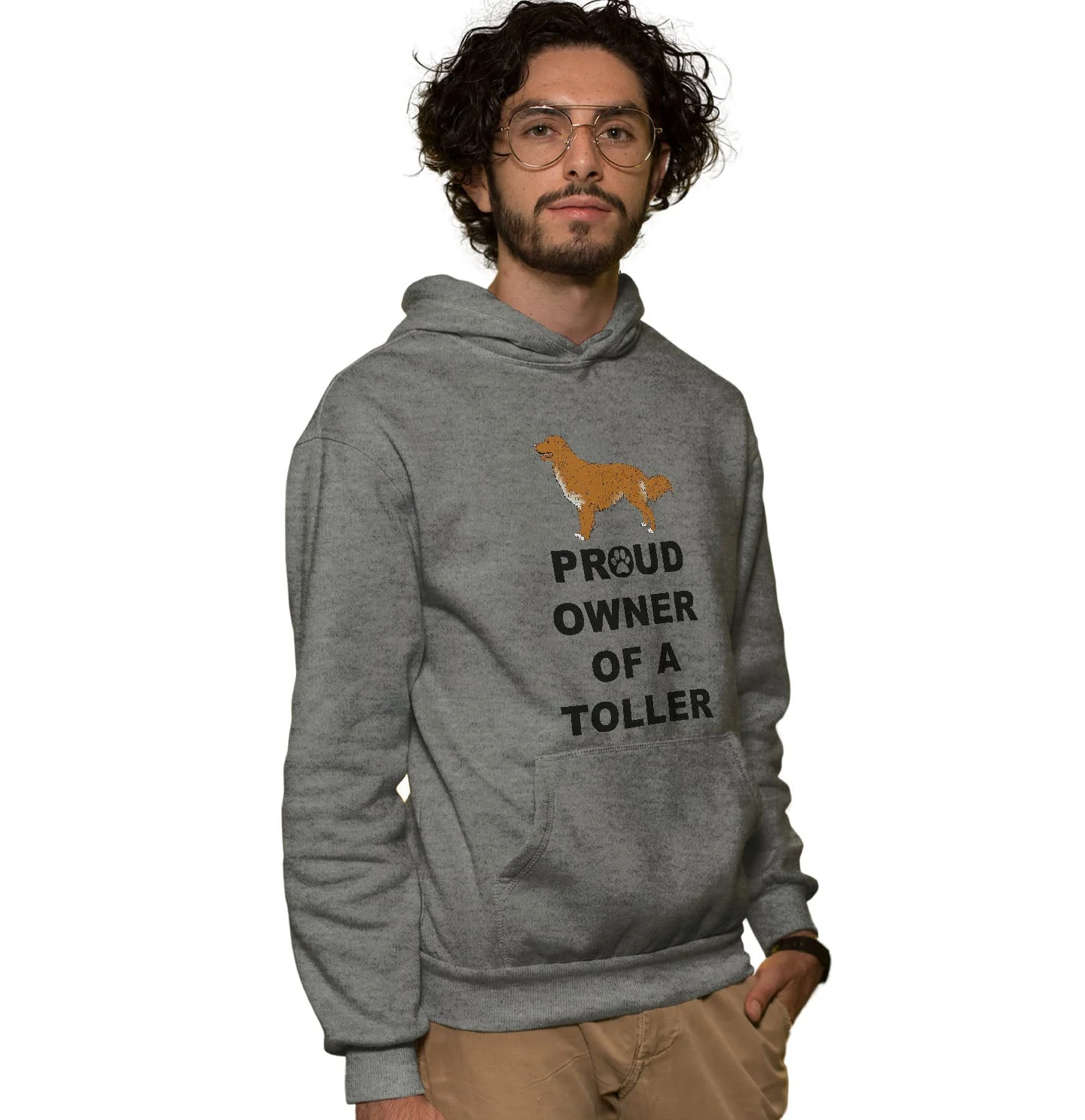 Nova Scotia Duck Tolling Retriever Proud Owner - Adult Unisex Hoodie Sweatshirt