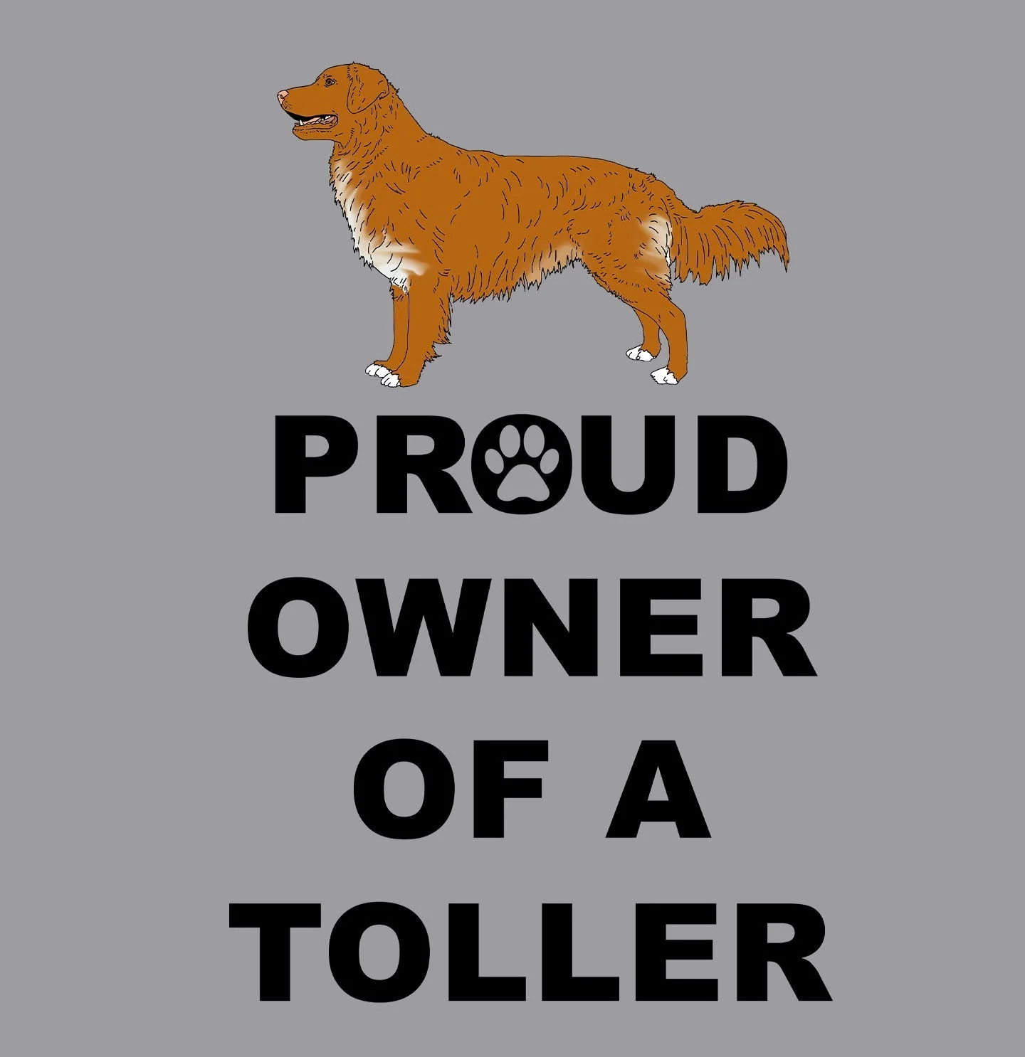 Nova Scotia Duck Tolling Retriever Proud Owner - Adult Unisex Hoodie Sweatshirt - Image 2