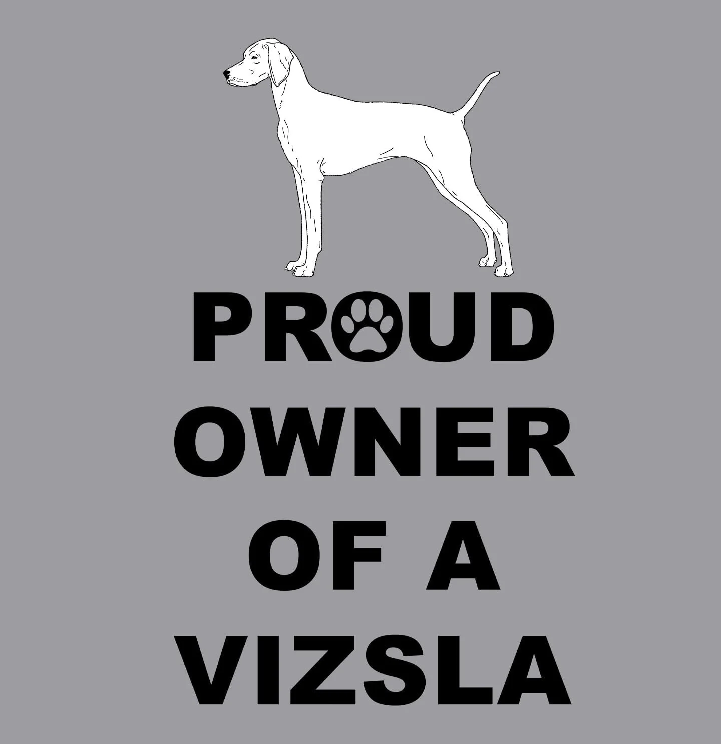 Vizsla Proud Owner - Adult Unisex Crewneck Sweatshirt - Image 2
