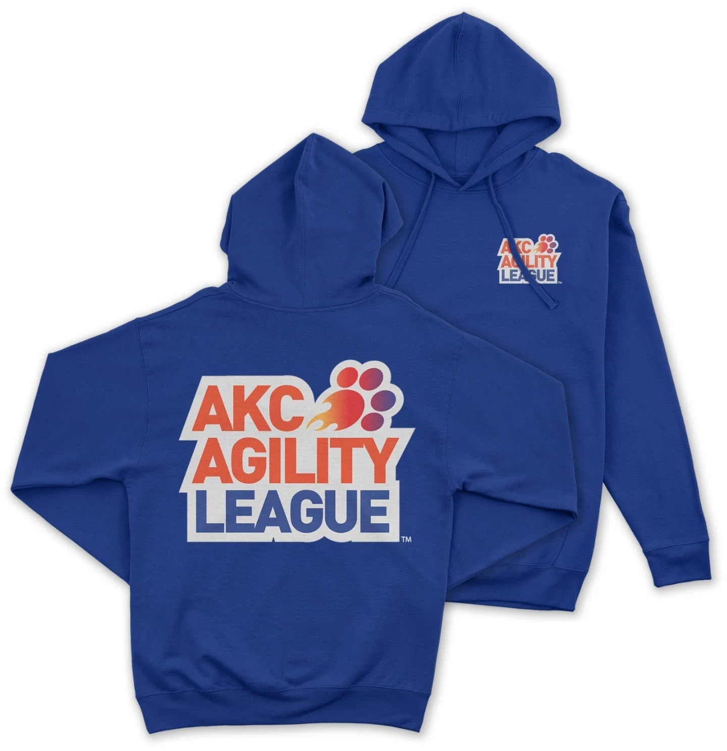 AKC Agility League - Adult Unisex Hoodie Sweatshirt - Image 4