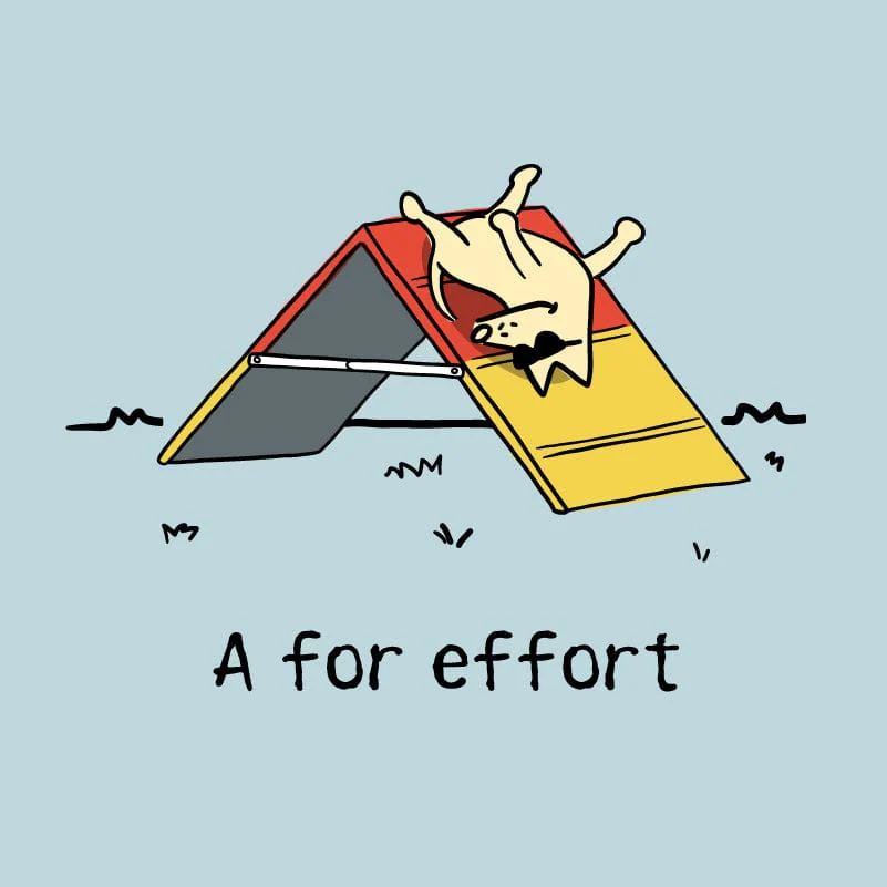 A For Effort - Lightweight Tee - Image 2