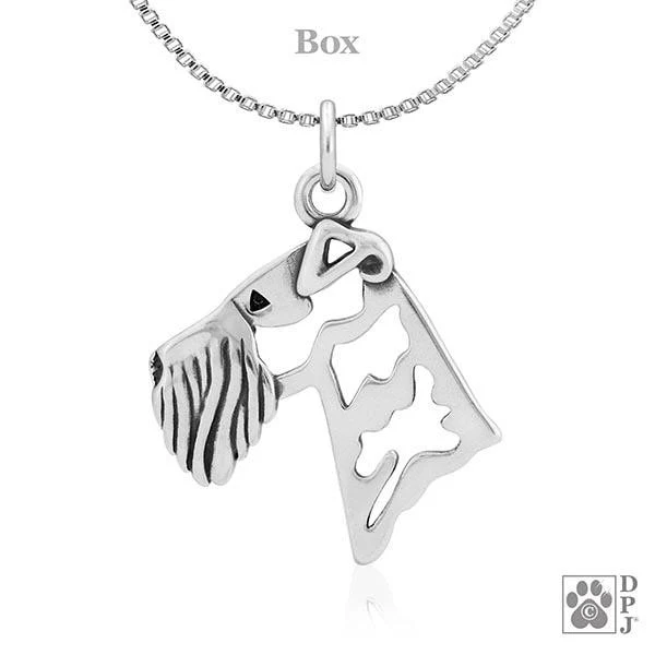 Airedale Terrier, Head, Pendant - Image 3
