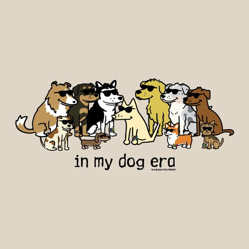 In My Dog Era - Ladies Curvy V-Neck Tee - Image 2