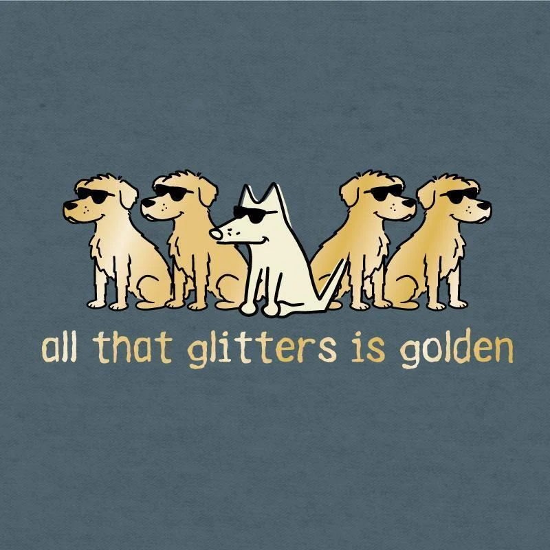 All That Glitters Is Golden - Lightweight Tee - Image 2