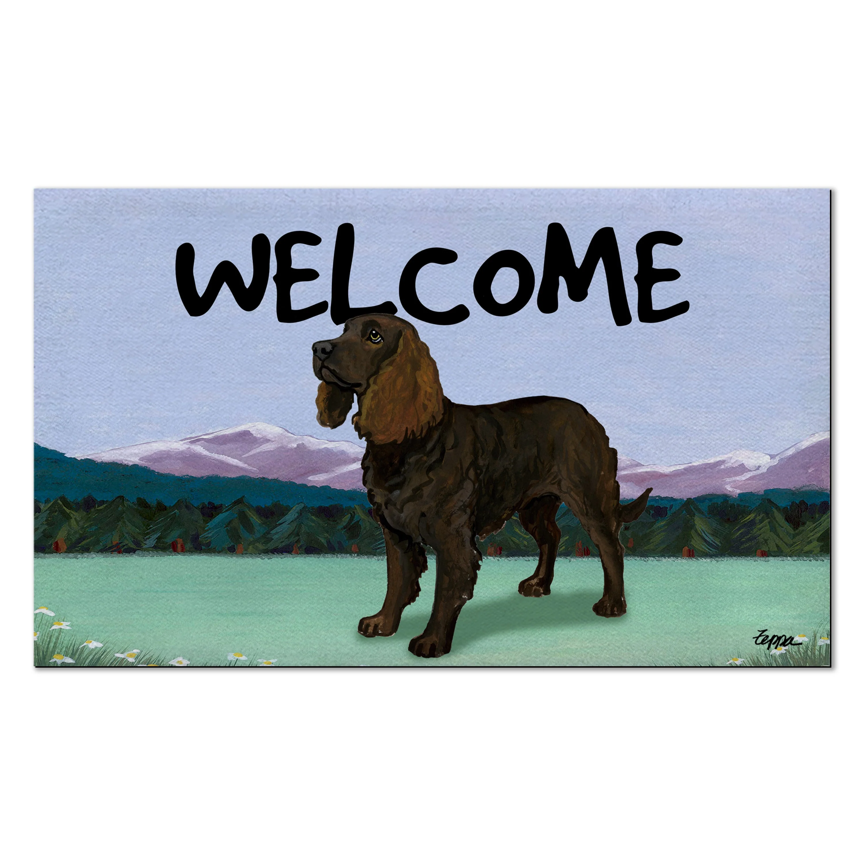American Water Spaniel Welcome Mat - Image 2