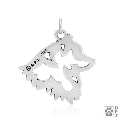 American Eskimo Head, Pendant - Image 2