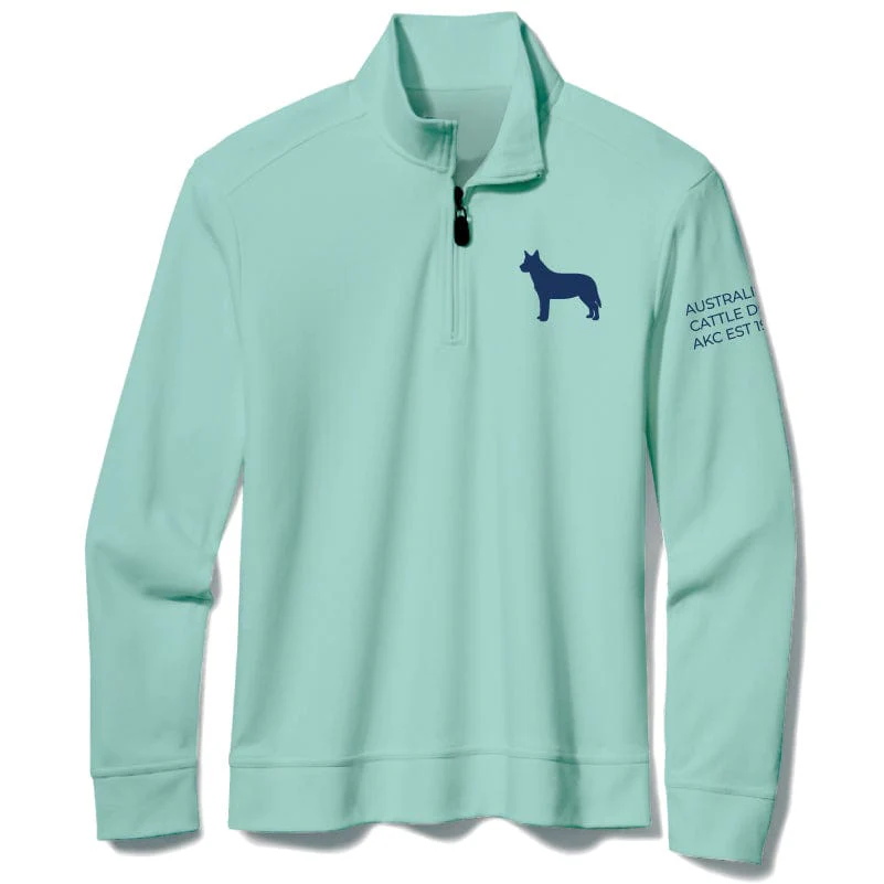 Australian Cattle Dog Embroidered AKC Quarter Zip - Image 4