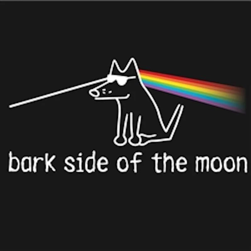 Bark Side of the Moon - Classic Tee - Image 2