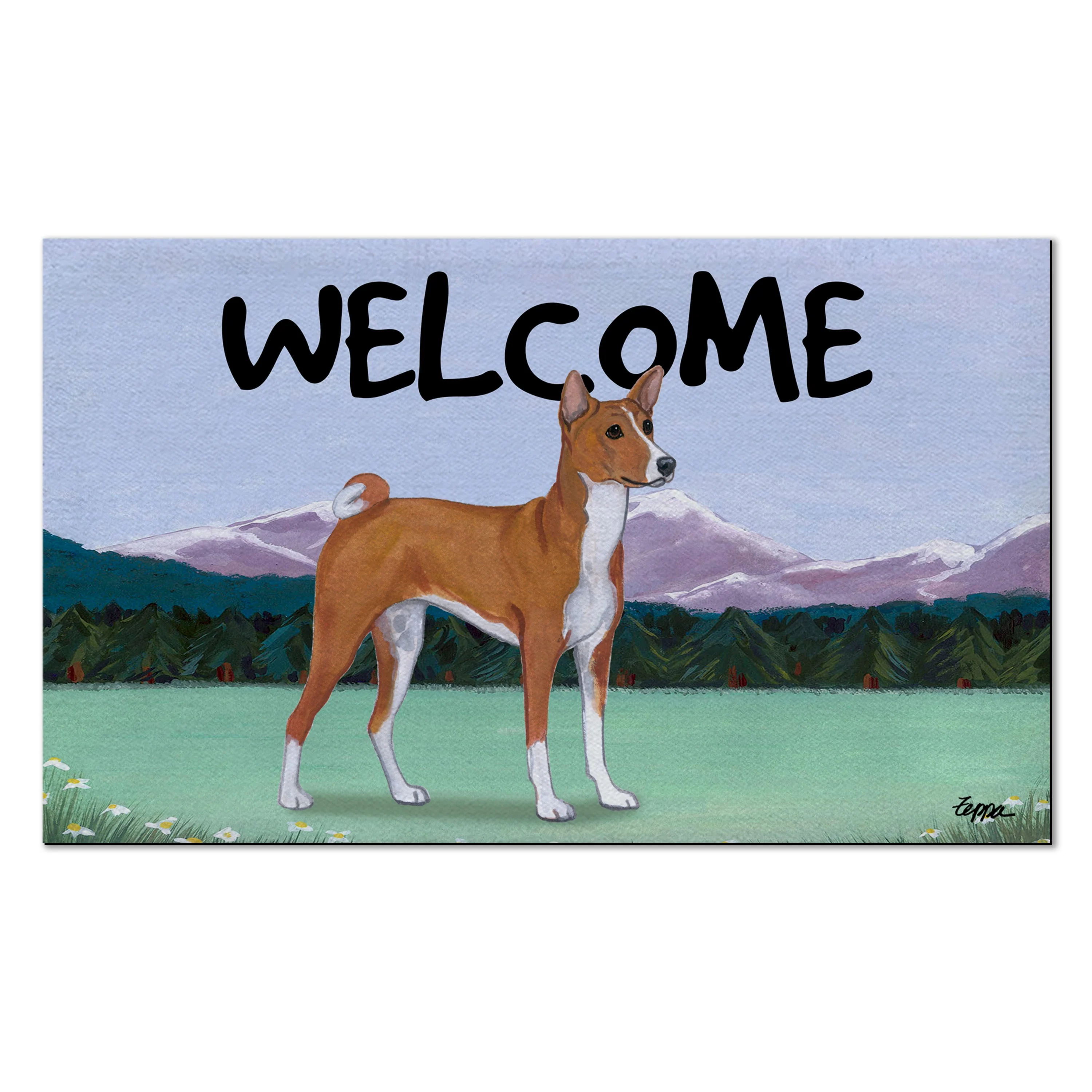 Basenji Welcome Mat - Image 3