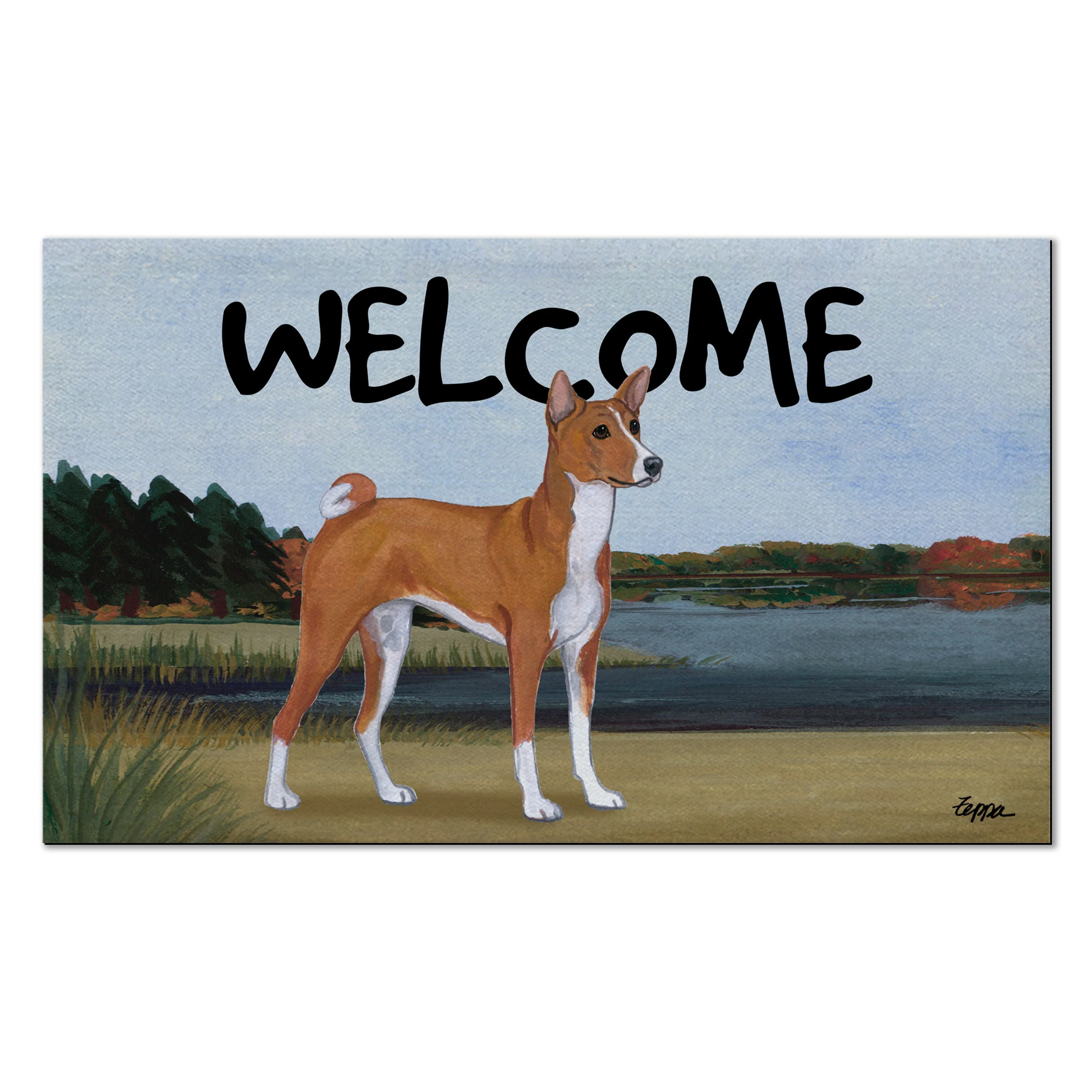 Basenji Welcome Mat - Image 4