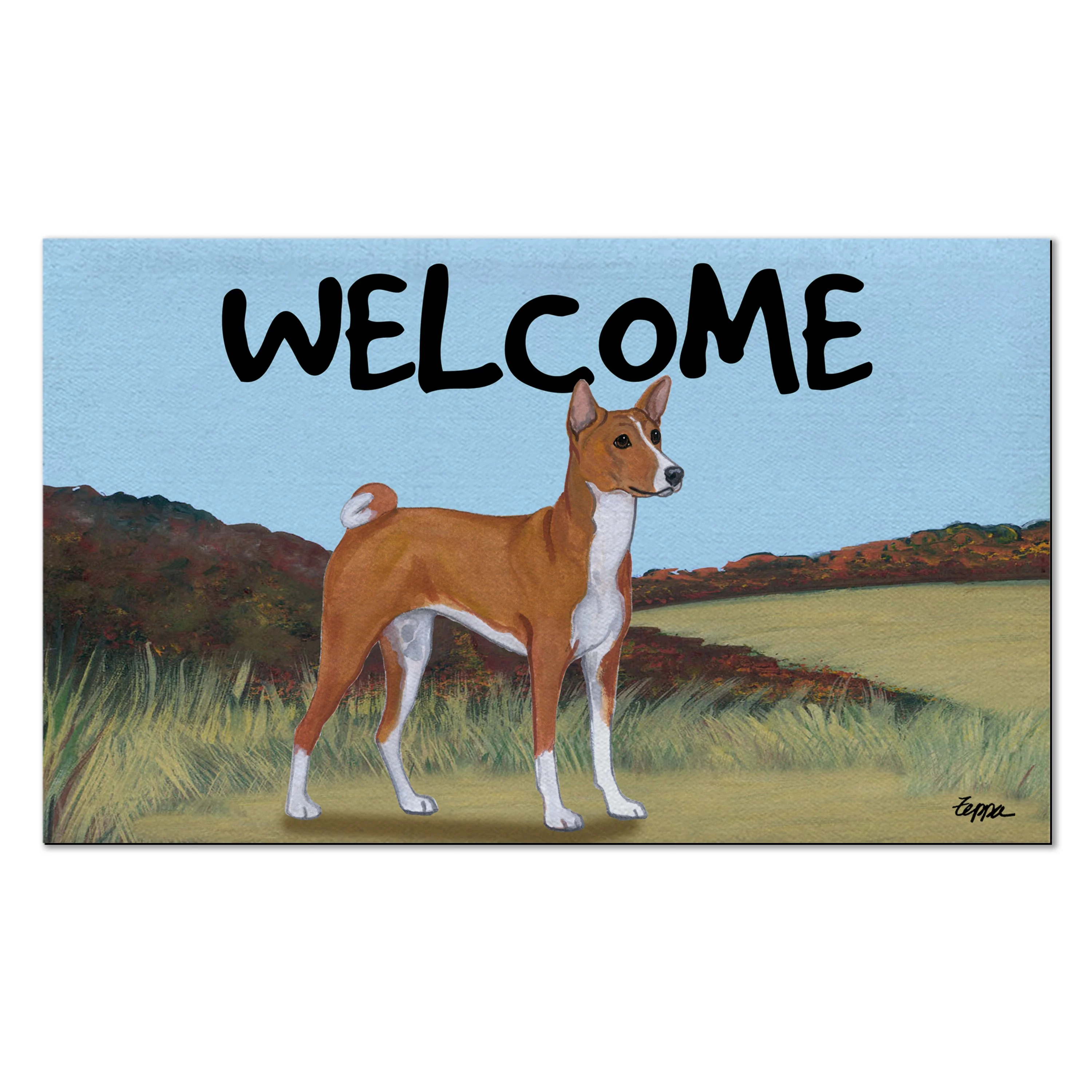 Basenji Welcome Mat - Image 5