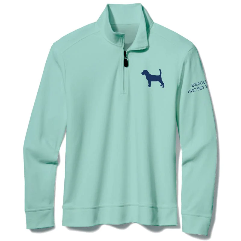 Beagle Embroidered AKC Quarter Zip - Image 7
