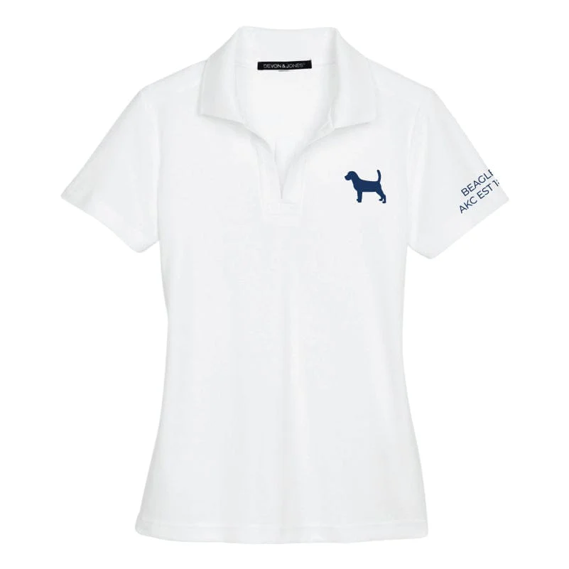 Beagle Embroidered AKC Women's Polo - Image 7
