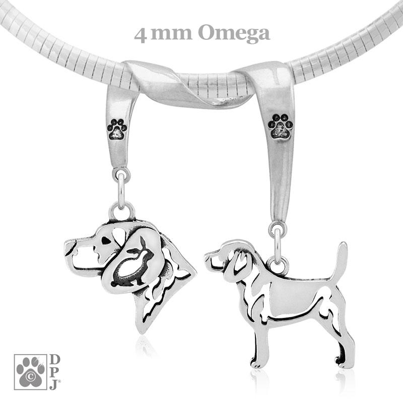 Beagle, Charm Holder, Necklace - Image 2