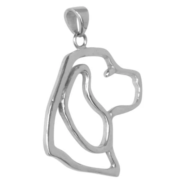 Beagle Sterling Silver Cut Out Pendants - Image 3