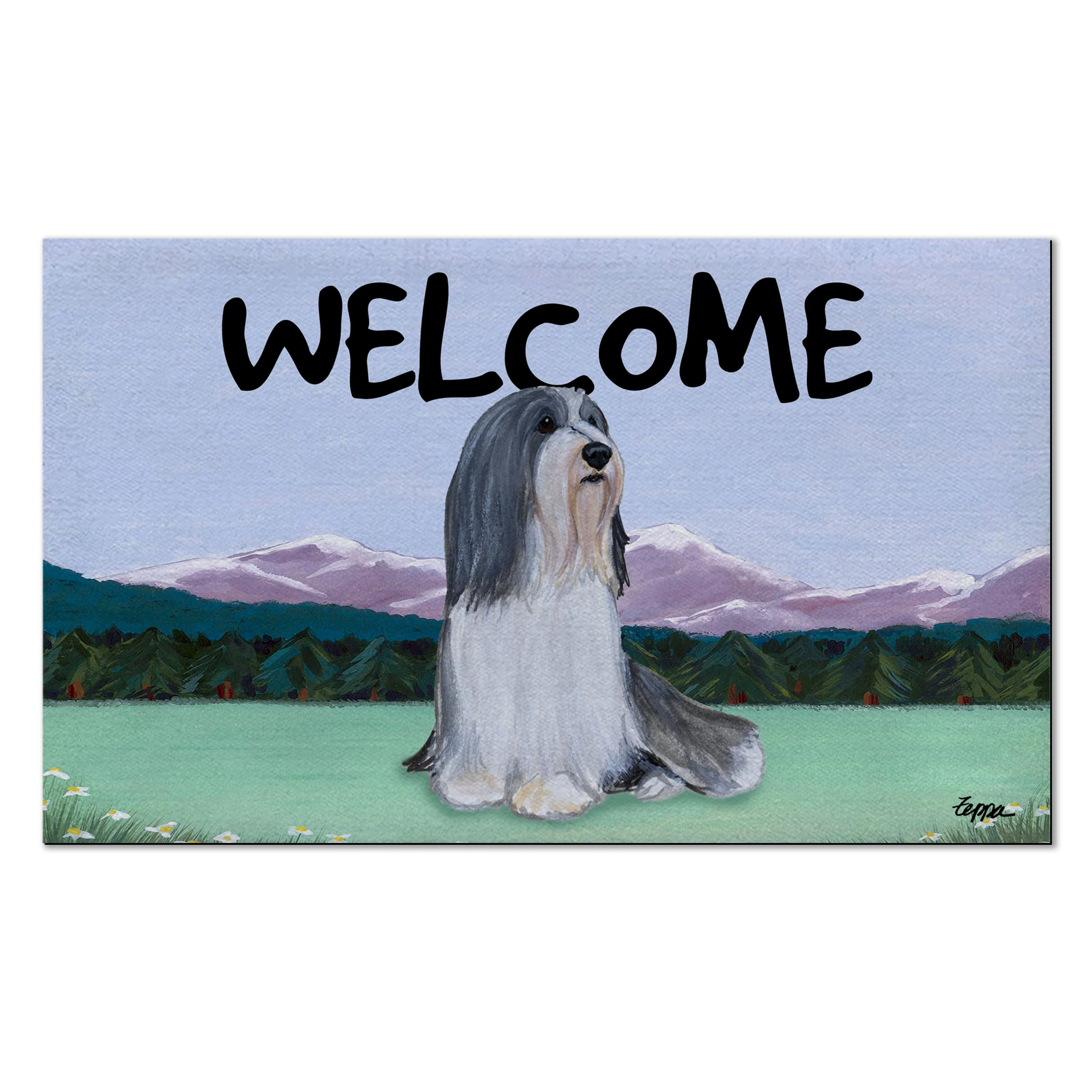 Bearded Collie Welcome Mat - Image 3